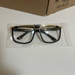 Cazal Black and Gold Men's Glasses